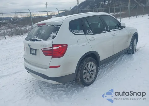 2017 BMW X3 xDrive28I from USA, damaged, VIN 5UXWX9C30H0W74028